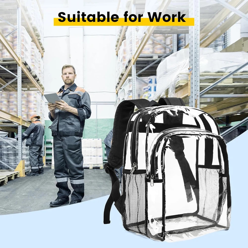 Vorspack Transparent School Backpack