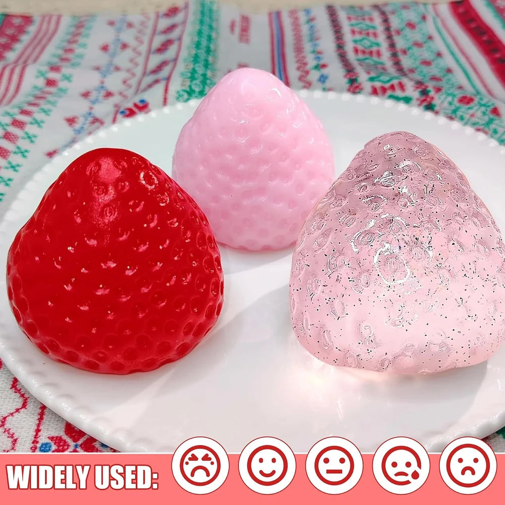 Strawberry Taba Squishy Fidget
