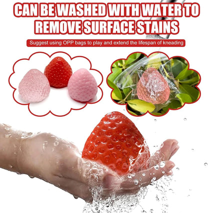 Strawberry Taba Squishy Fidget