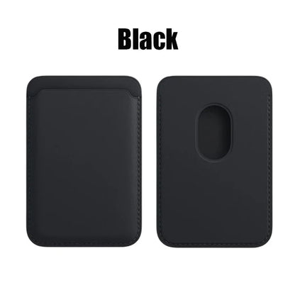 Leather MagSafe Phone Wallet Case