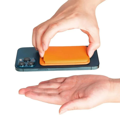 Leather MagSafe Phone Wallet Case