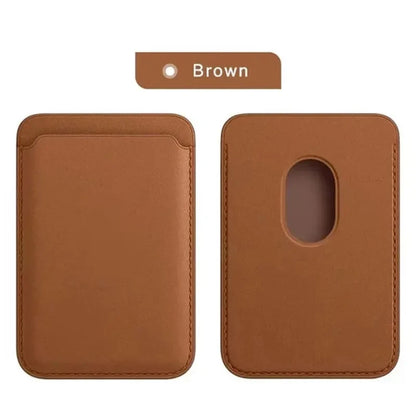 Leather MagSafe Phone Wallet Case