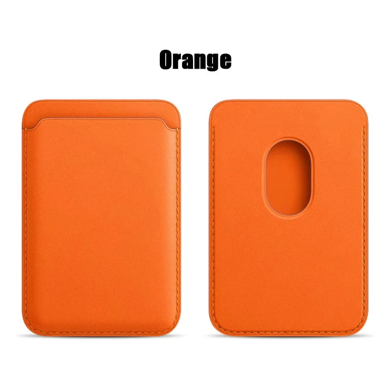 Leather MagSafe Phone Wallet Case