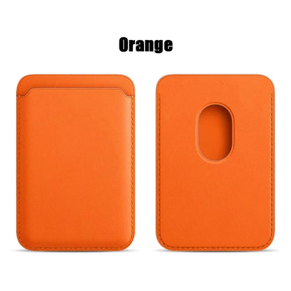 Leather MagSafe Phone Wallet Case