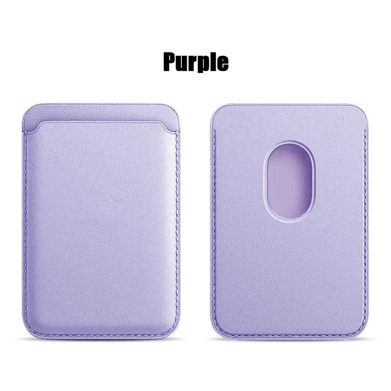 Leather MagSafe Phone Wallet Case