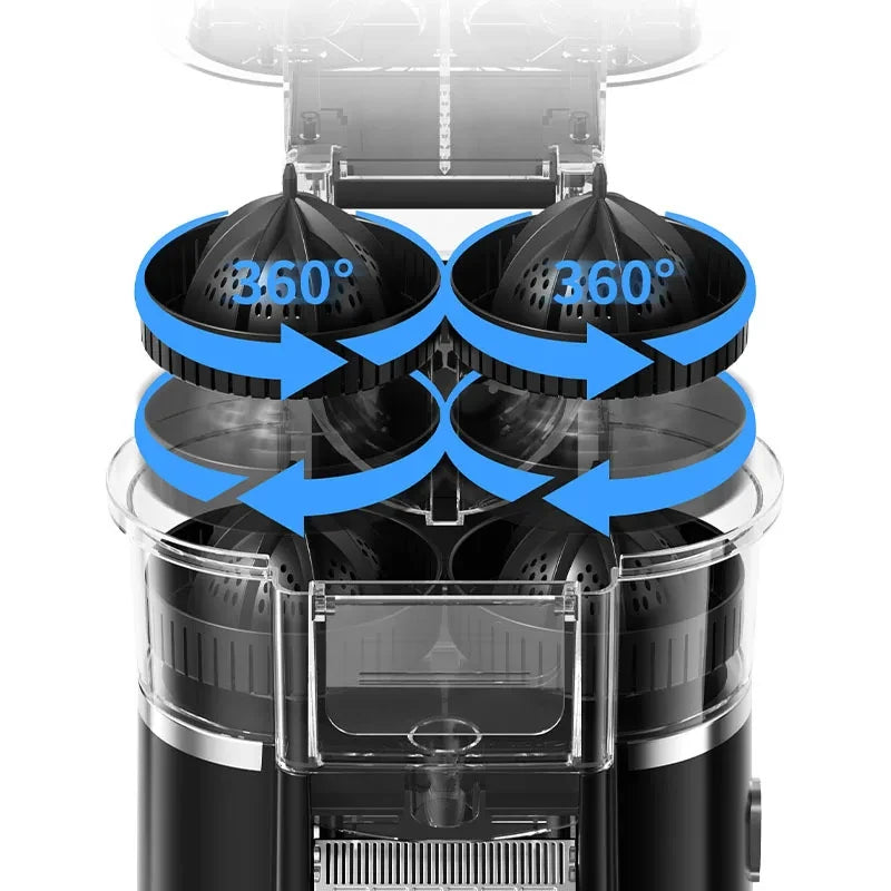 DualHead Electric Citrus Juicer