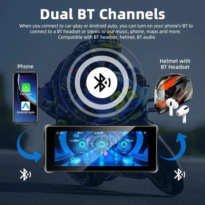 Waterproof Motorcycle GPS Navigation Display