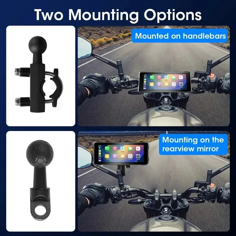 Waterproof Motorcycle GPS Navigation Display
