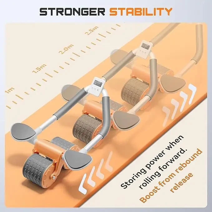 Automatic Rebound Ab Roller Wheel