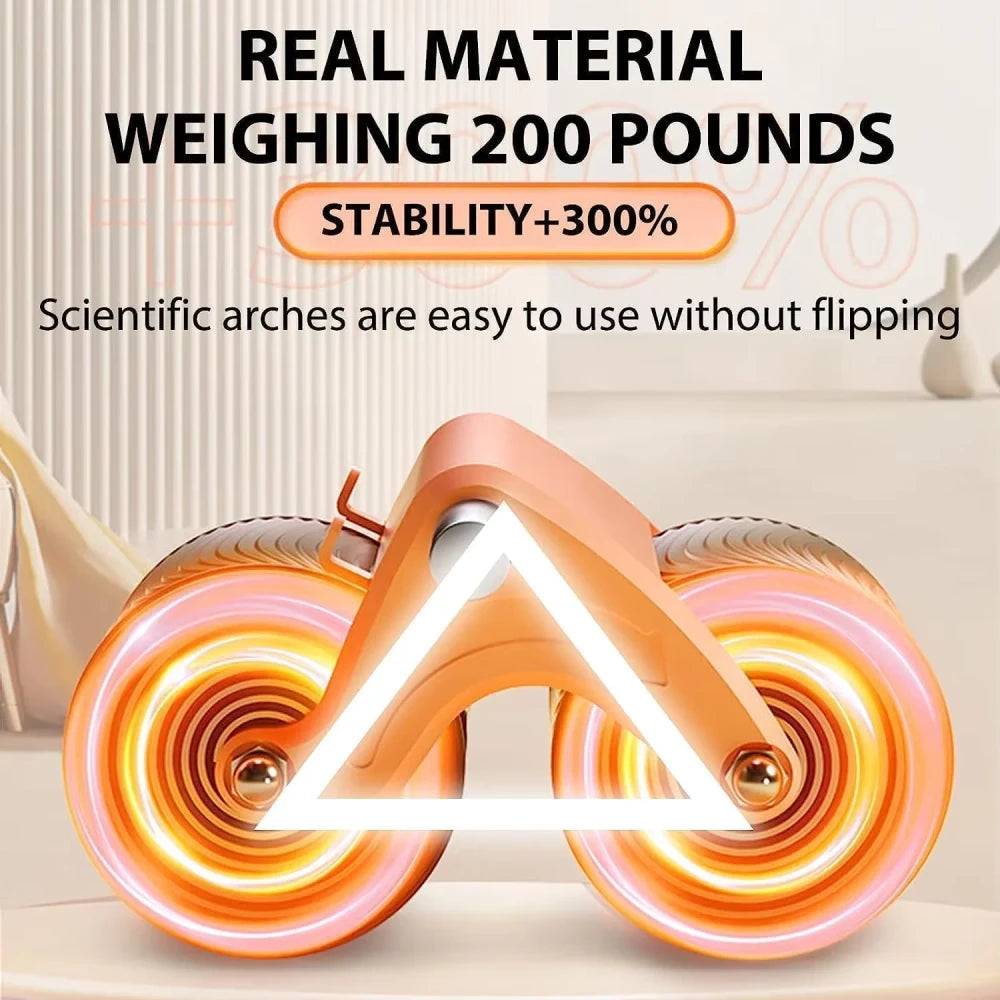 Automatic Rebound Ab Roller Wheel