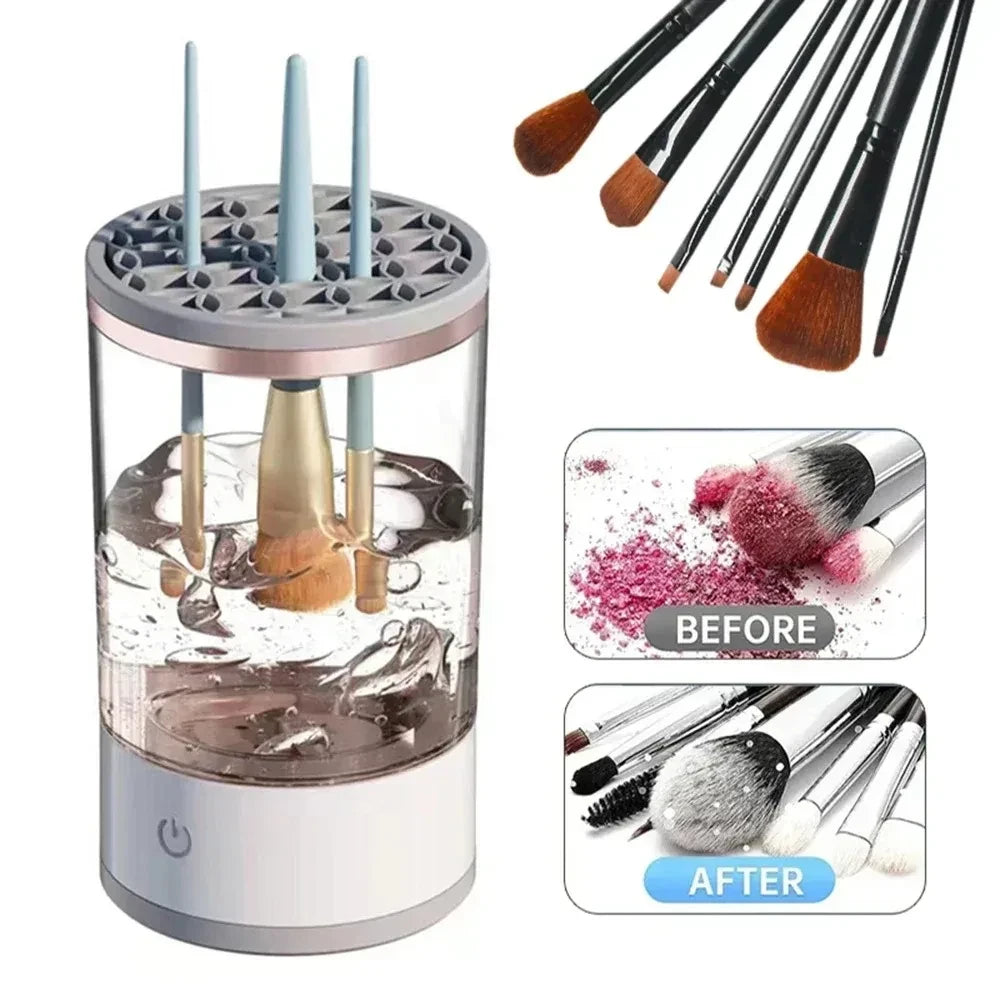 Electric Automatic Makeup Brush Cleaner