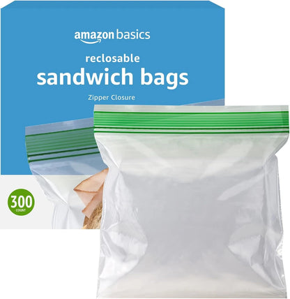 Double Zipper Sandwich Storage Bags