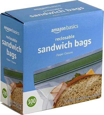 Double Zipper Sandwich Storage Bags