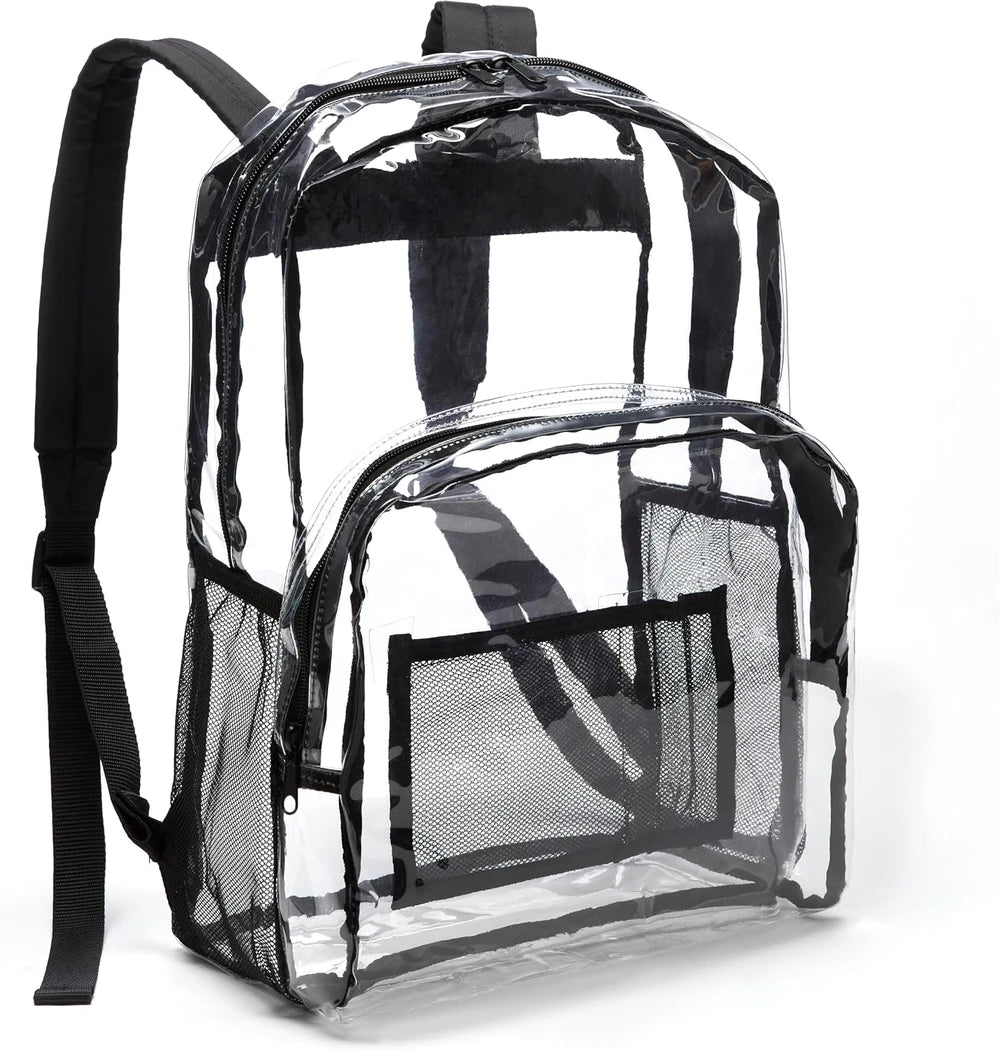 Transparent Clear School Backpack