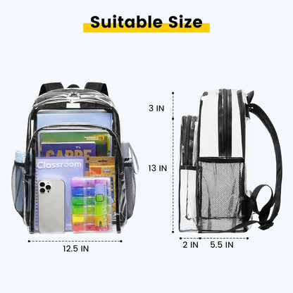 Vorspack Transparent School Backpack