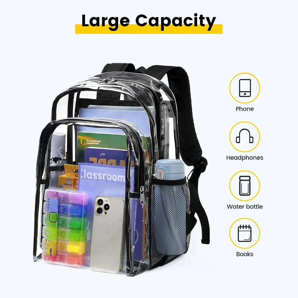 Vorspack Transparent School Backpack
