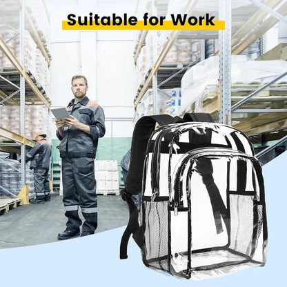 Vorspack Transparent School Backpack