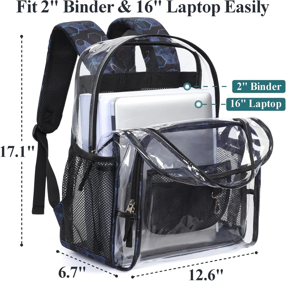 Heavy Duty Clear Backpack