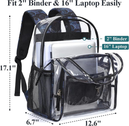 Heavy Duty Clear Backpack