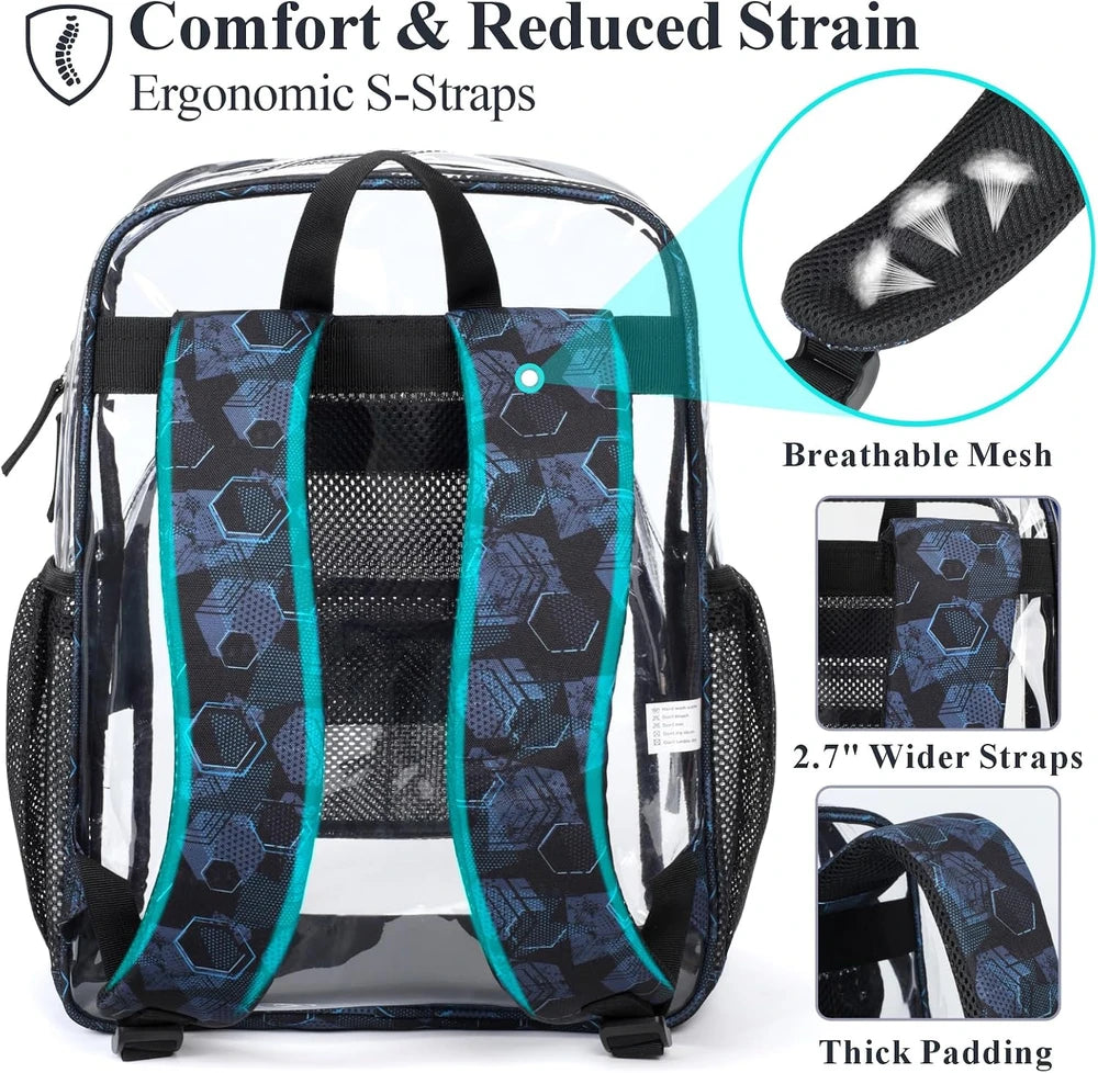 Heavy Duty Clear Backpack