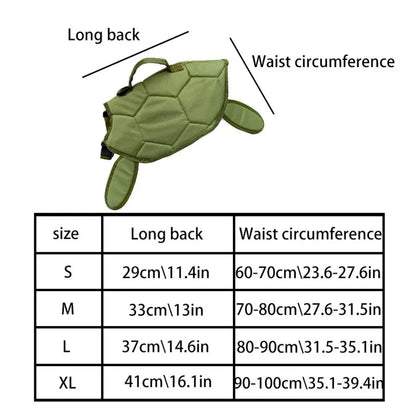 Turtle Shape Dog Life Jacket