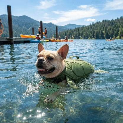 Turtle Shape Dog Life Jacket