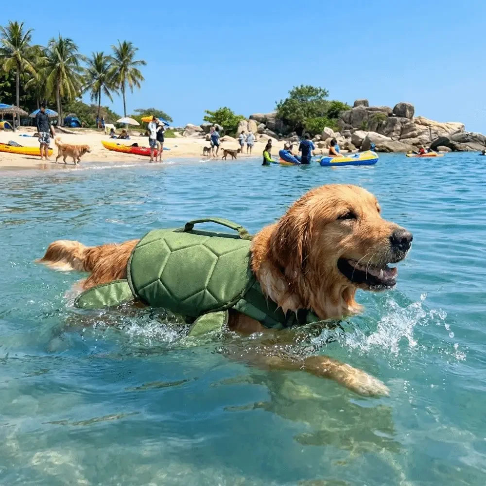 Turtle Shape Dog Life Jacket