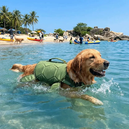 Turtle Shape Dog Life Jacket