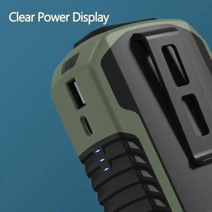 Portable Rechargeable Waist Clip Fan