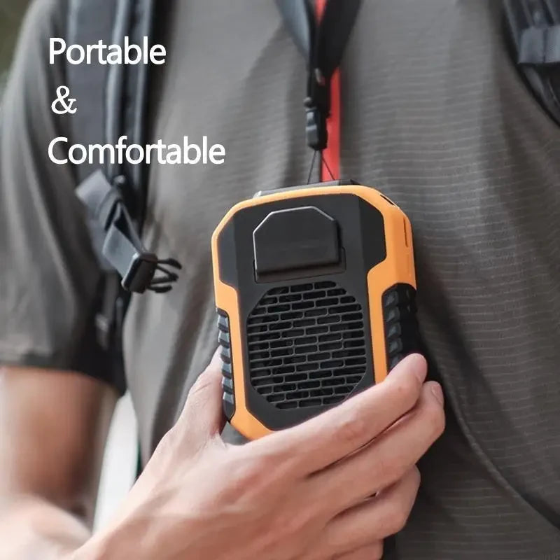 Portable Rechargeable Waist Clip Fan