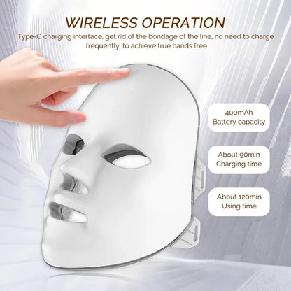 Rechargeable LED Light Therapy Mask