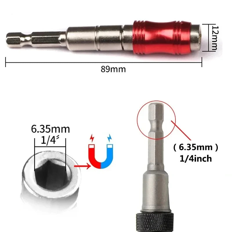 Magnetic Ring Screwdriver Bit Set