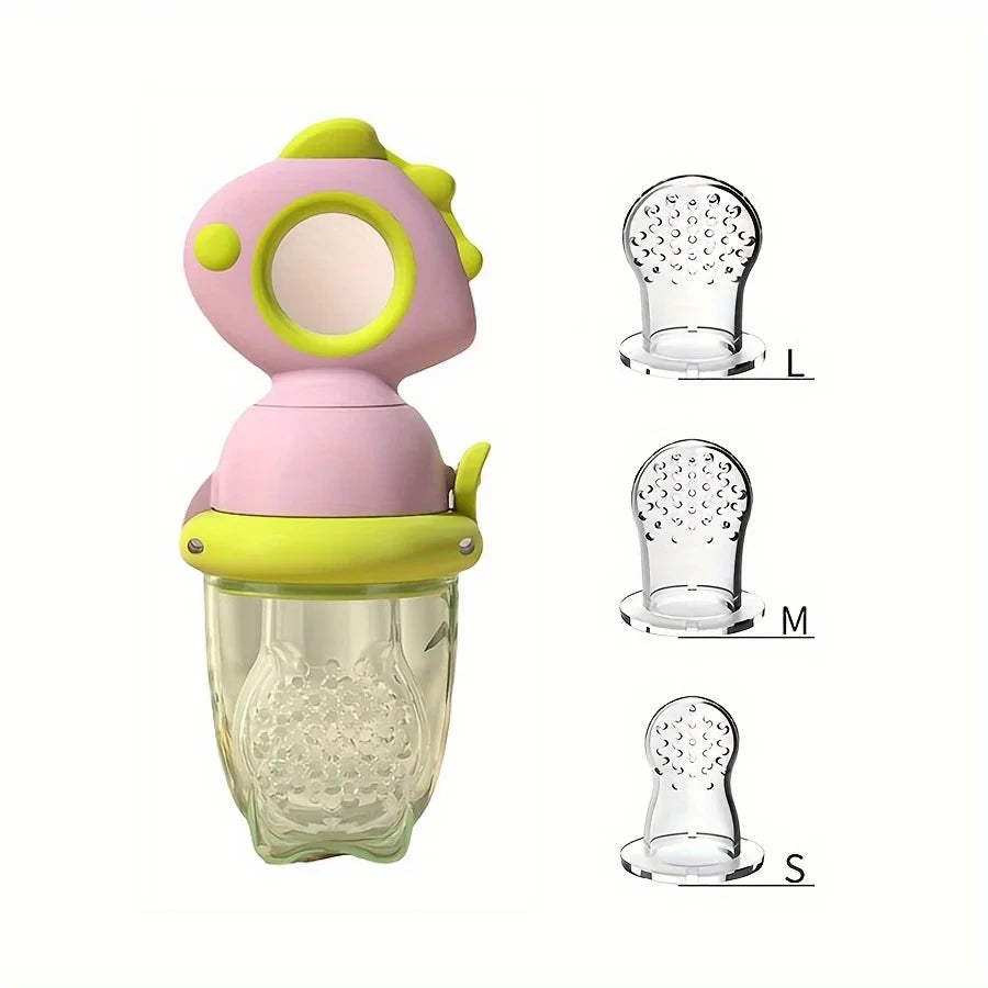 Dinosaur Rotate Fresh Fruit Baby Feeder