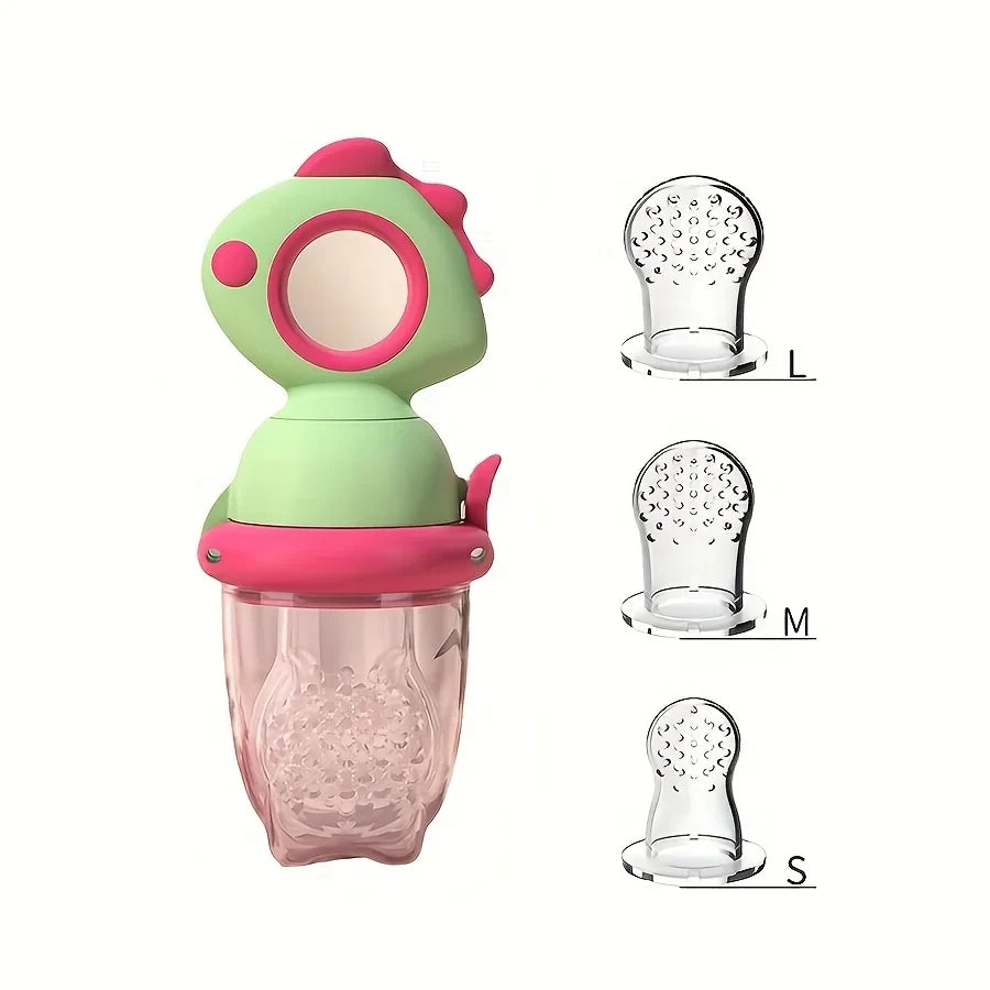 Dinosaur Rotate Fresh Fruit Baby Feeder