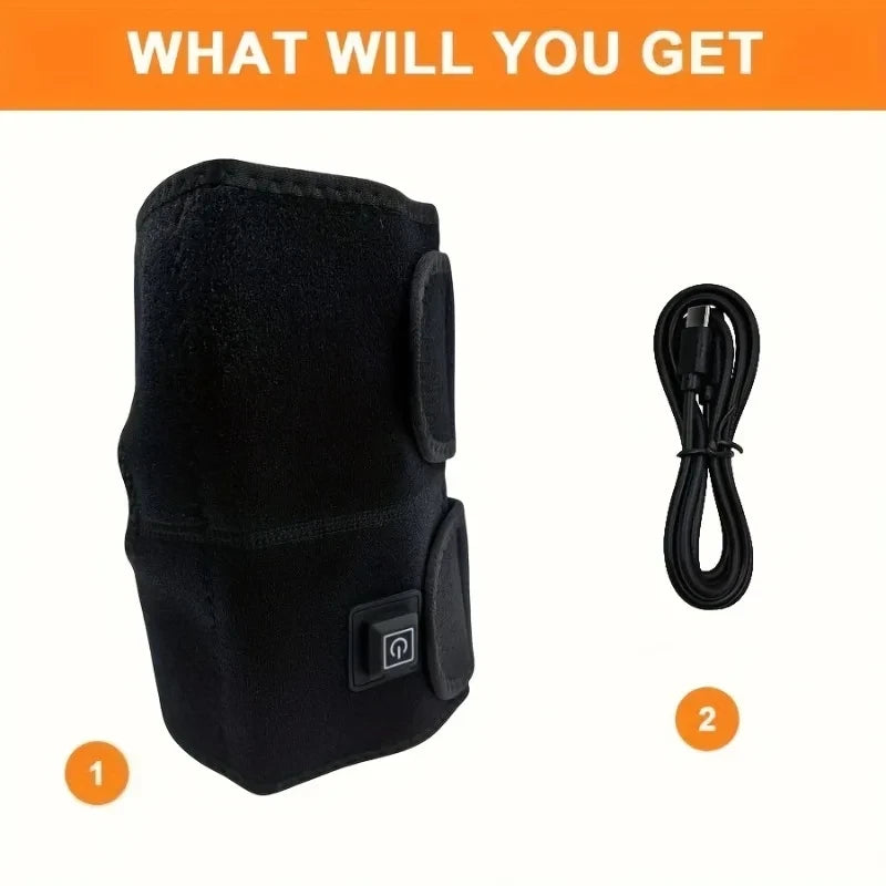 USB Electric Heated Knee Brace for Joint Pain Relief