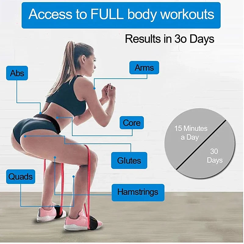 Resistance Band Leg Training Set
