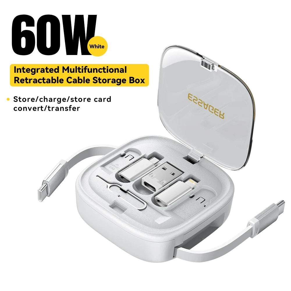 Essager USB C Charging Cable Storage Box