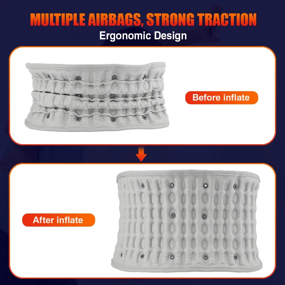 Inflatable Heating Waist Massager