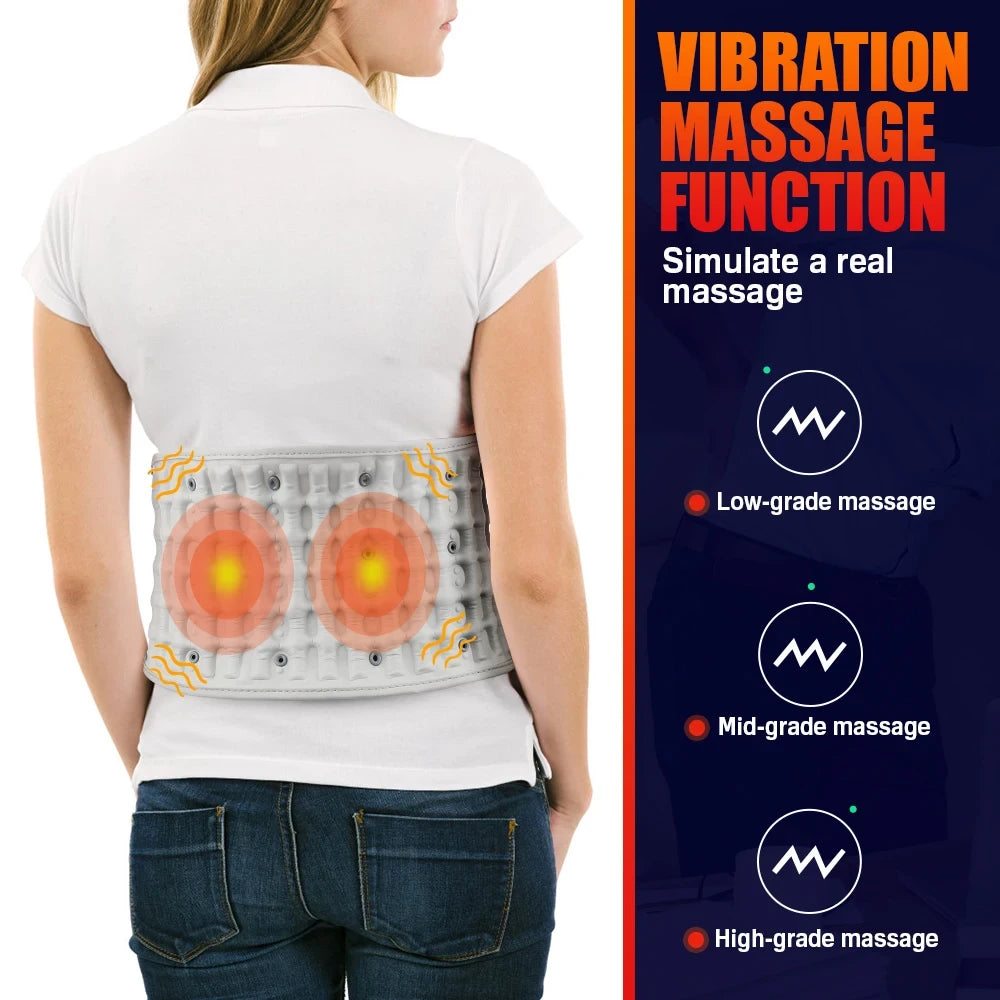 Inflatable Heating Waist Massager