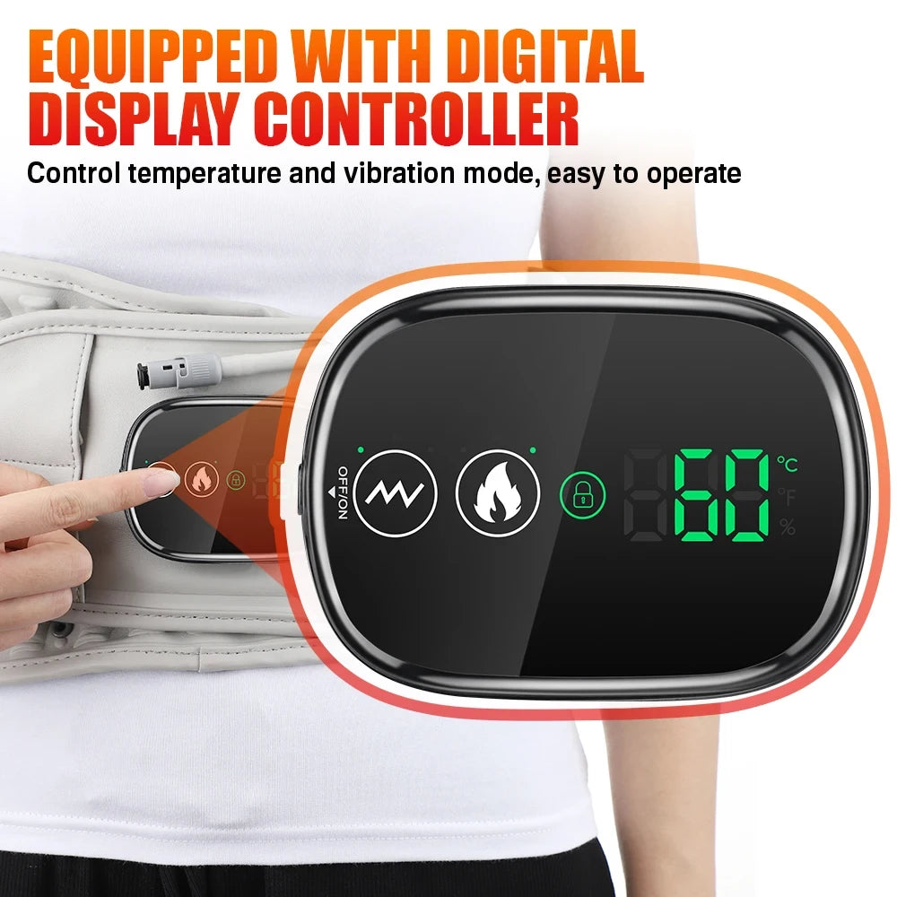 Inflatable Heating Waist Massager