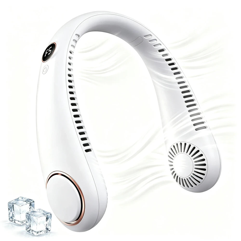Portable Rechargeable Neck Fan