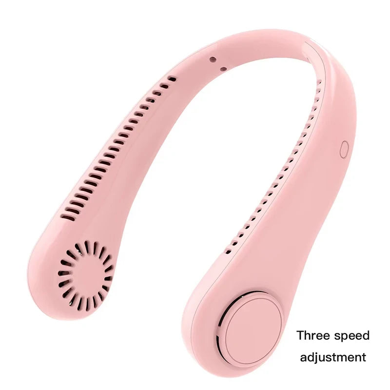 Portable Rechargeable Neck Fan