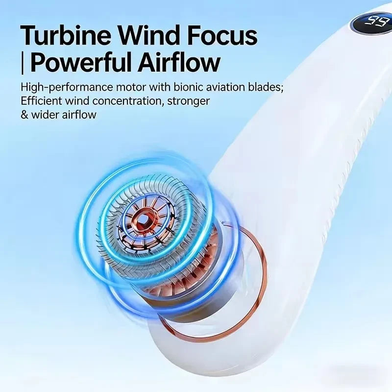 Portable Rechargeable Neck Fan