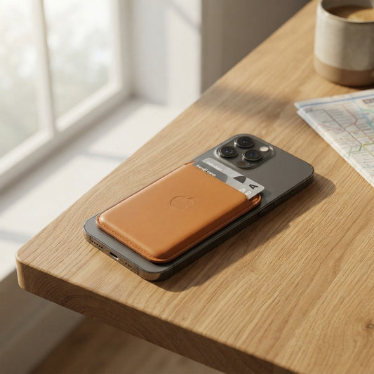 Leather MagSafe Phone Wallet Case